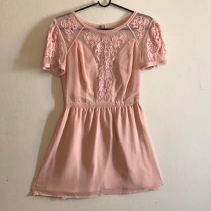 Coral Pink Summer Dress